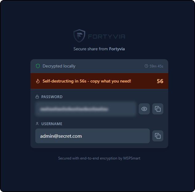 Public Share Page